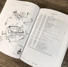 Massey Ferguson MF 245 Tractor Service Parts Operators Manual Set Under 9A349200