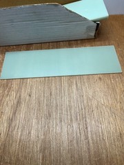 3-1/2″ X 12″ X 1/8″ Garolite Flame Retardant G-10/FR4 Green Flat Fiberglass USA