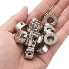 20pcs Set Screw Collars 10mm Bore Shaft Collars 20mm OD Drill Stop Collar