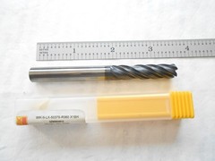 NEW SANDVIK 3/8″ DIA. X 1-1/2″ LOC X 3-1/2″ L X .060″ CR. 5FL CC CARBIDE ENDMILL