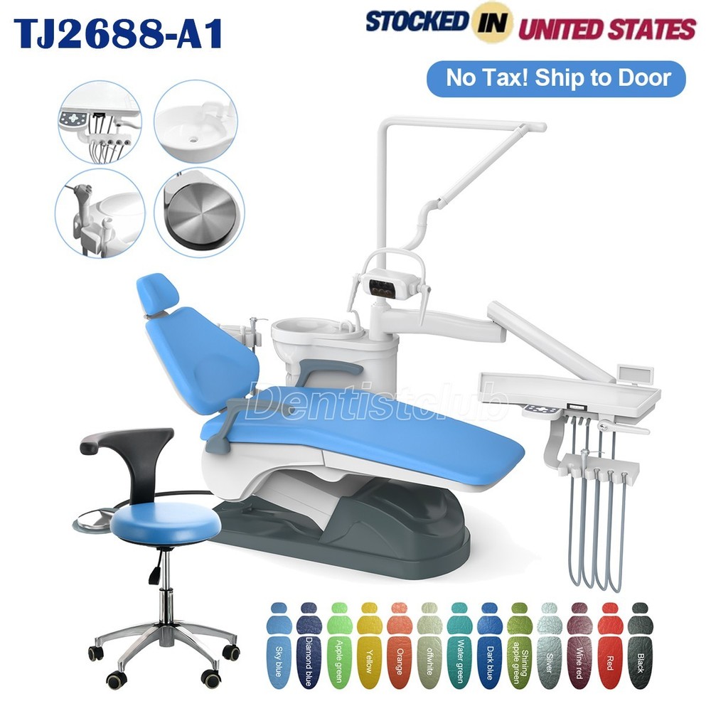 Dental Unit Chair DC Motor Computer Control /LED Electric Micro Motor Water Tank