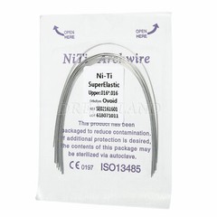 10 Packs Dental Super Elastic Niti Rectangular Arch Wire Ovoid Form 16*16 Upper