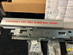 Pannex Commercial Push Bar Exit Device, Panic BAR with “Alarm & FREE SHIPPING”