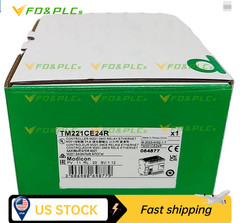 Schneider TM221CE24R Modicon M221 Logic Controller, 24 I/O, Ethernet, Brand New