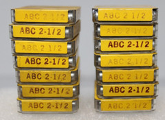 2 Boxes of 5 – Bussmann ABC2-1/2 250V 2-1/2 Amp Ceramic 1/4″ x 1-1/4″ Fast Act