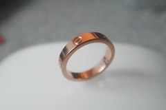 Gift.CartlerLOVE&Ring 18k.Yellow Gold 3.6 mm Wedding Band Size US 6
