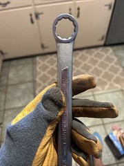 TRUECRAFT 7/8 Palmera Combination Wrench 12pt Alloy Steel Spain B109B
