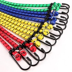 Heavy Duty 12-Piece Bungee Cord Set – Elastic Hooks for Ultimate Security