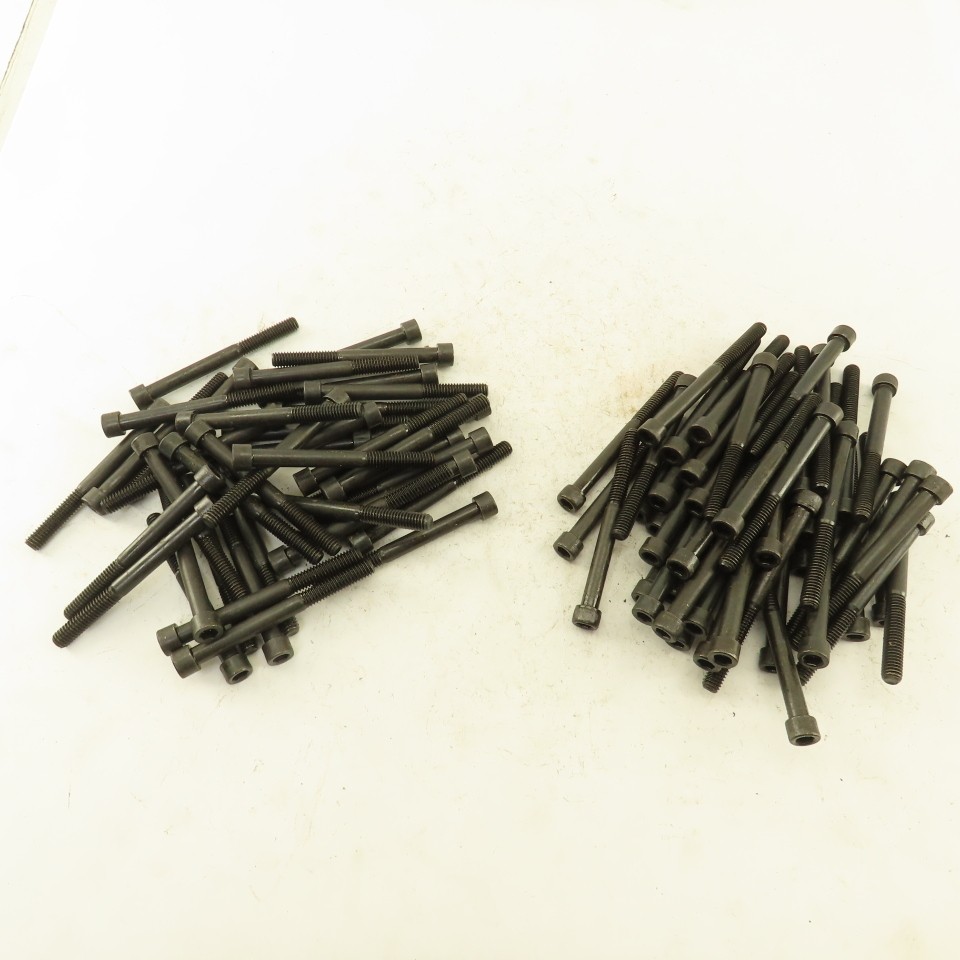 5/16″-18 x 3-1/4″ & 3-1/2″ Socket Head Cap Screw Bolt Black Oxide Mixed Lot/85