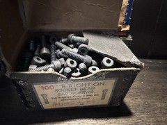 4 Boxes Vintage Socket Head Cap Screws B-RIGHT-ON BRIGHTON & MAC-IT Multi Size