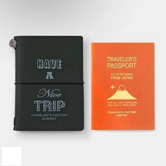 NEW TRAVELER’S company Notebook Narita Airport Edition Passport Size Black