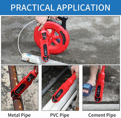 30M Pipe Blockage Detector – Find Metal & PVC Clogs Easily!