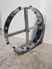 Carlisle 3812MP Stainless Steel 12 Clip 14″ Portable Order Wheel