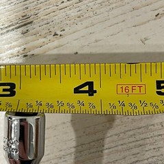 Proto Socket Extension Chrome 1/4″ Drive 6″ Length 4761 Made in USA NOS