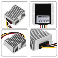 Voltage Reducer Power Converter DC 8V-40V to 13.8V 10A 138W Regulator Waterproof