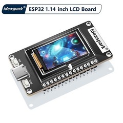 ideaspark® ESP32 Development Board 1.14 inch 135×240 LCD Display,CH340,WiFi+BL