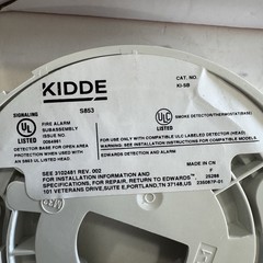 Kidde KI-SB Detector Mounting Base Standard New E42