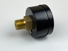 Air Compressor Pressure Hydraulic Pressure 0-160 PSI Gauge 1.5” Face Back Mount