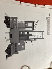 Raymond Side Loader Forklift 76SL100TN 1998 1205 Hrs Electric Warehouse Lift