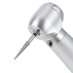 AZDENT Dental FG 1.6mm Diamond Zirconia Cutting Burs for High Speed Handpiece