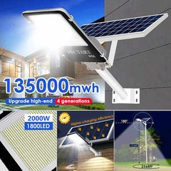 4500000000LM Commercial Solar Street Light Motion Sensor Backyard Road Wall Lamp
