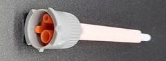Traktronix EPX Square Orange 10:1 Mixing Nozzle for 45ml (9154) – 10 pcs