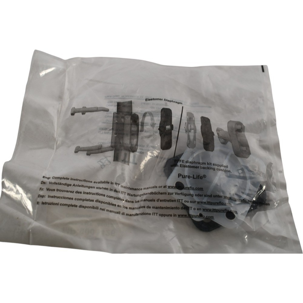 NEW ITT PF-D-TME-0.75 48072 DIAPHRAGM TME PTFE / EPDM 0.75”
