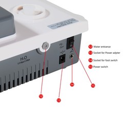 LED Dental Ultrasonic Piezo Scaler Handpiece Bottle Fit EMS Cavitron Woodpecker
