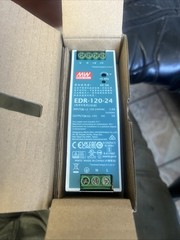 MEAN WELL EDR-120-24 120W 24V 5A Single Output Industrial DIN Rail Power Supply