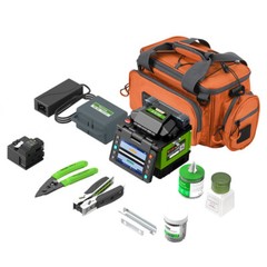FTTX Fiber Optical Handheld Fusion Splicer Komshine EX39 W/ Electrode Life: 5000