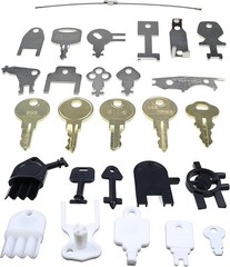 26Pcs Dispenser Key Set for Paper Towel, Toilet Paper & Soap Dispenser Replaceme