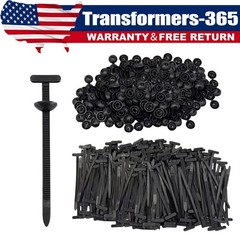 200 PCS Nylon Universal Cable Tie Buckle，Heavy Duty Self-Locking Zip Ties Holder