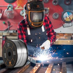0.8mm Flux Core MIG Welding Wire (1kg Spool) for Carbon Steel, Stainless Steel