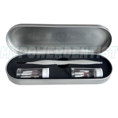 Dental Resin Brush Pen Mini Micro Replaceable Brushes Head Straight/Curved