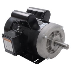 1Pack Single Phase Motor 3HP 230V 3450RPM 60Hz 145T TEFC 7/8″ Shaft Dia CW/CCW