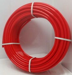 1′ – 100′ coil – RED Certified Non-Barrier PEX B Tubing Htg/Plbg/Potable Water