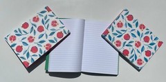 Green Inspired 2-Pack Notebook Journal Chlorine Free Soy Ink 8.5″ x 6″ Fruits