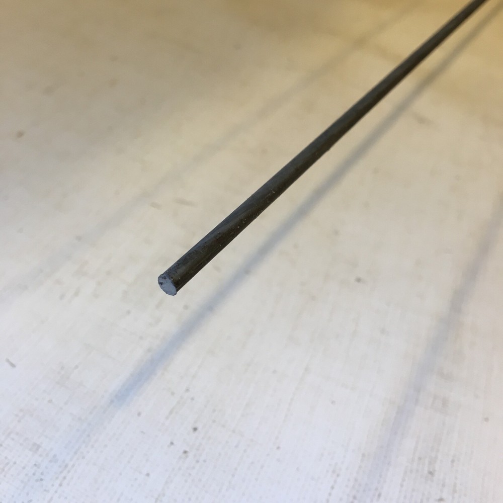 1/8″ Steel Rod / Round Bar, AISI 52100 / UNS G52986, 10 Pieces, 36″ Long