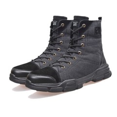SUYSTEX MEN SAFETY BOOTS ARMY MILITARY TACTICAL STEEL TOE CAP COMBAT WORK SHOES