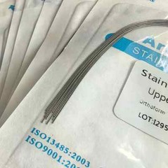 20 Packs Dental Orthodontic Stainless Steel Arch Wires Round Natural Form