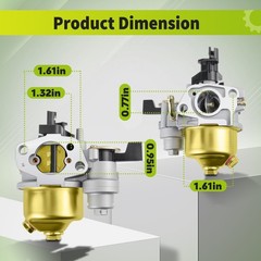 Carburetor carb for Briggs Stratton XR550 Professional 127cc 5.50ft-lbs Engine