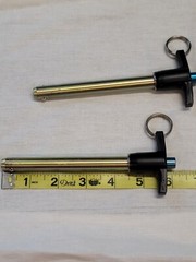 Carr Lane Ball Lock Clevis Pin T-Handle Quick Release Push 1/2 4 CL-8-BLPT-4 (2)