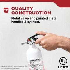 Fire Extinguisher for Vehicles Cars Trucks Single-Use 5BC ‎3.2 pounds