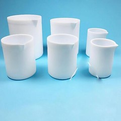 30/50/100/150/200/250/300/400/500/1000ml PTFE Measuring Beaker Cup Labware 1 pcs