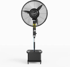 26” Industrial Misting Cooling Fan w/60° Oscillation, 3 Speeds 11Gal Water Tank