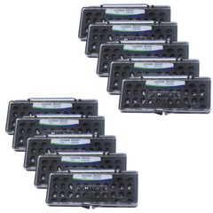 Alexander Orthodontic Brackets Brace, Roth .022 Slot 3-4-5 Hooks, 20 PCS/Kit
