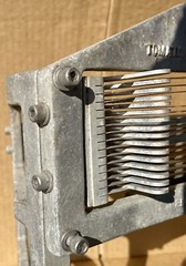Vintage Redco Tomato Pro Slicer 3/16 inch Cut w/ Straight Blades Table Mount