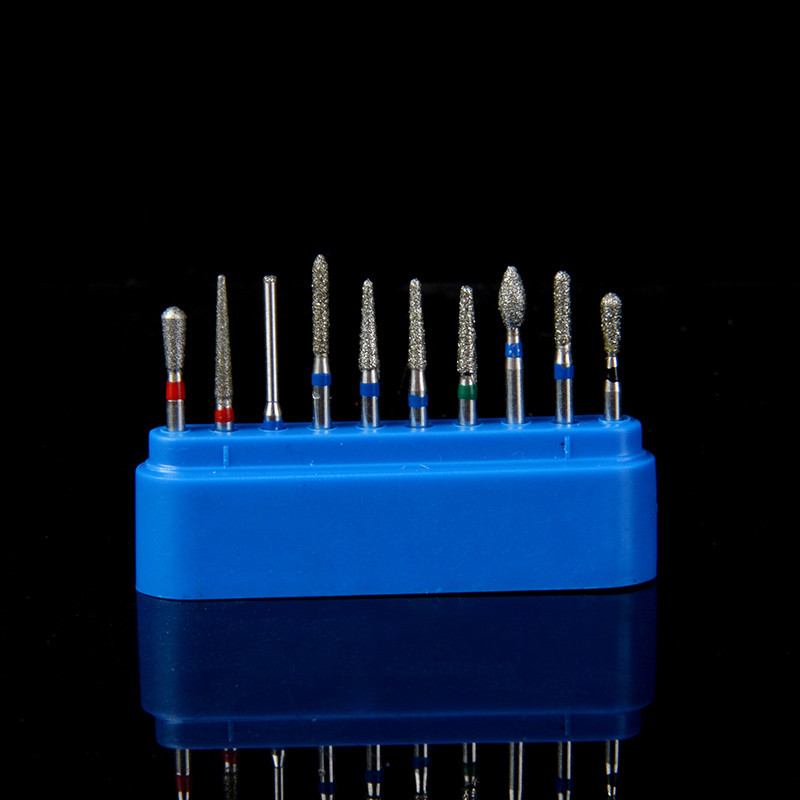 AZDENT Dental FG Diamond Burs Crown&Bridge Preparation Molar Teeth Kit FG-102