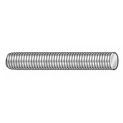 Manufacturer Varies Fully Threaded Rod, 5/8″-18, 6 ft, Steel, Grade 2, Plain
