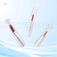 Dental Resin Brush Pen Mini Micro Replaceable Brushes Head Straight/Curved